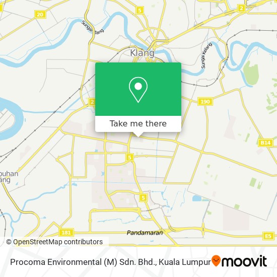 Procoma Environmental (M) Sdn. Bhd. map