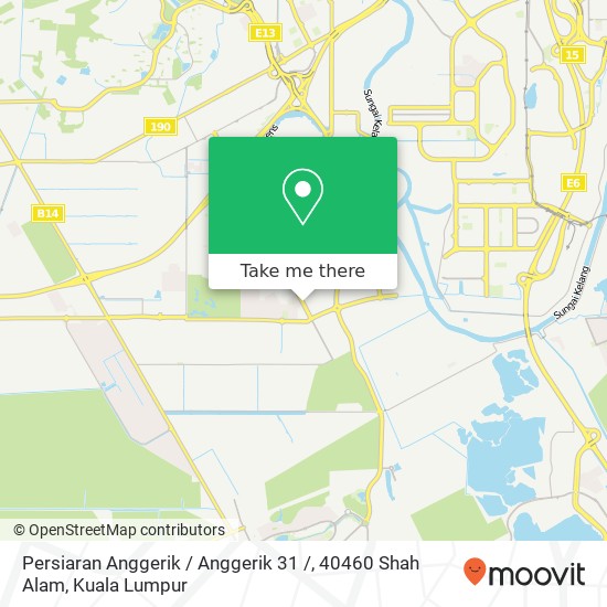 Persiaran Anggerik / Anggerik 31 /, 40460 Shah Alam map