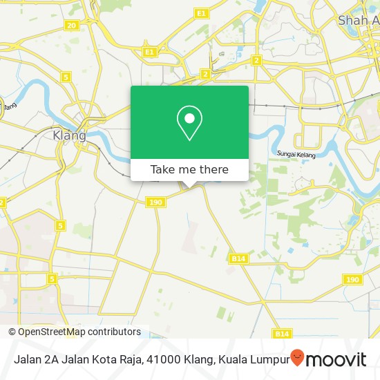 Jalan 2A Jalan Kota Raja, 41000 Klang map