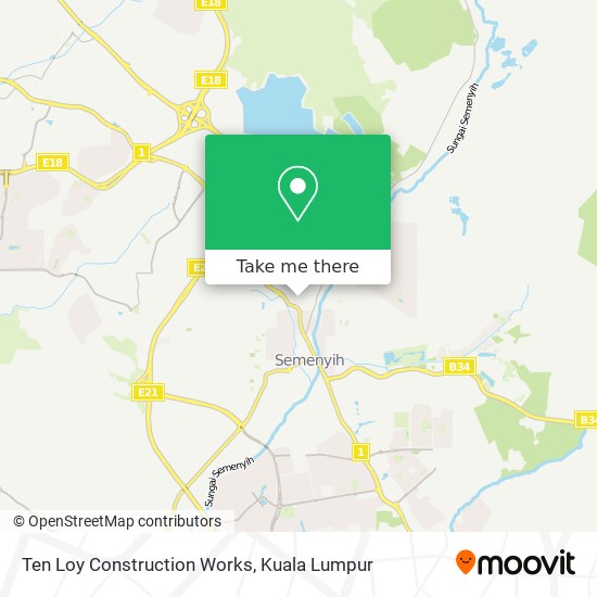 Ten Loy Construction Works map