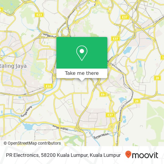 PR Electronics, 58200 Kuala Lumpur map