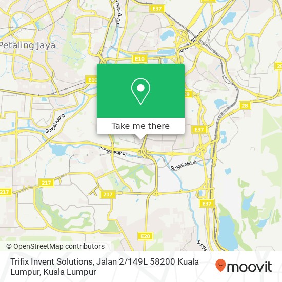 Trifix Invent Solutions, Jalan 2 / 149L 58200 Kuala Lumpur map