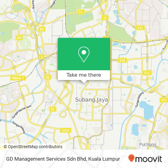 GD Management Services Sdn Bhd map