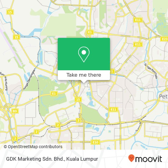 GDK Marketing Sdn. Bhd. map