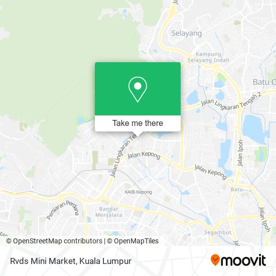 Rvds Mini Market map