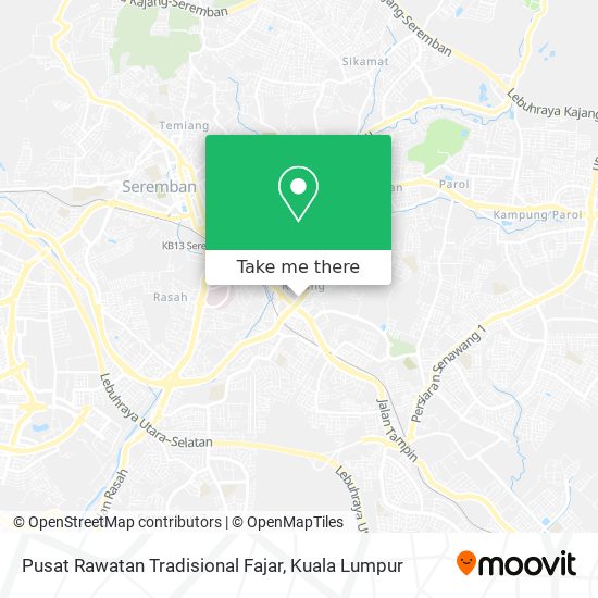 Pusat Rawatan Tradisional Fajar map