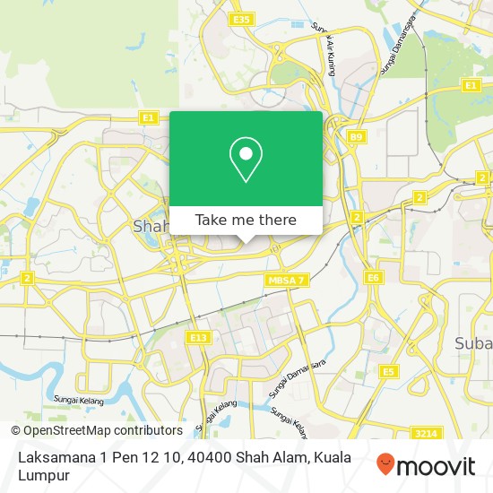 Peta Laksamana 1 Pen 12 10, 40400 Shah Alam