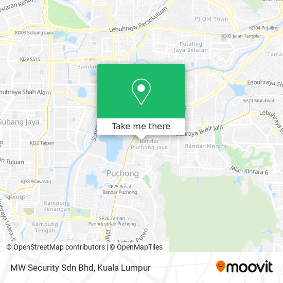 MW Security Sdn Bhd map