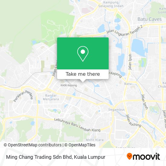 Peta Ming Chang Trading Sdn Bhd