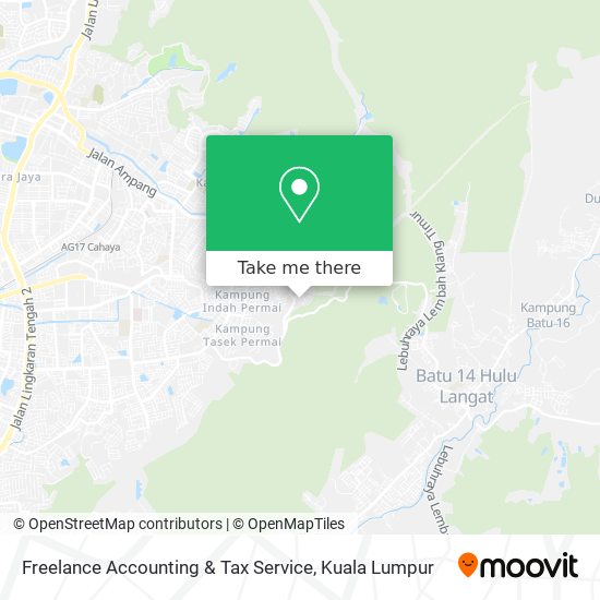 Freelance Accounting & Tax Service map