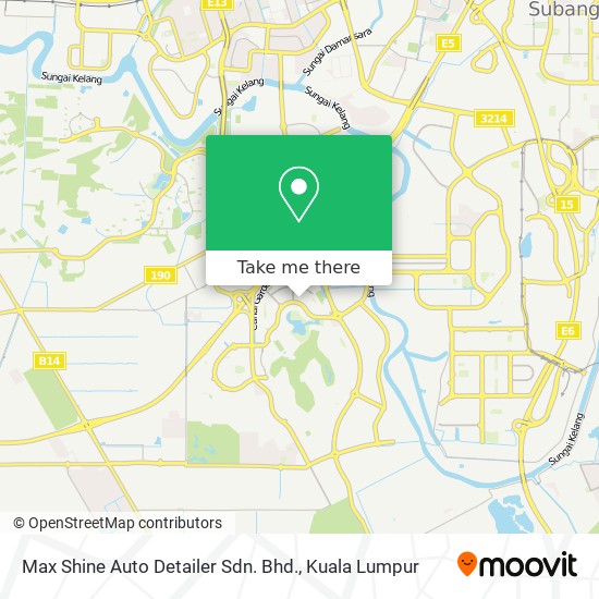 Max Shine Auto Detailer Sdn. Bhd. map