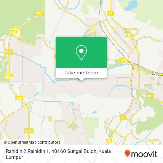 Rahidin 2 Raihidin 1, 40160 Sungai Buloh map