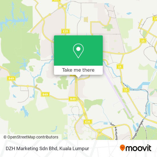 DZH Marketing Sdn Bhd map