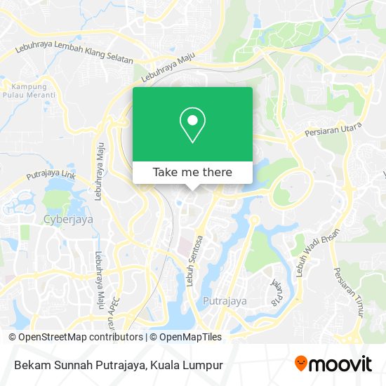 Peta Bekam Sunnah Putrajaya