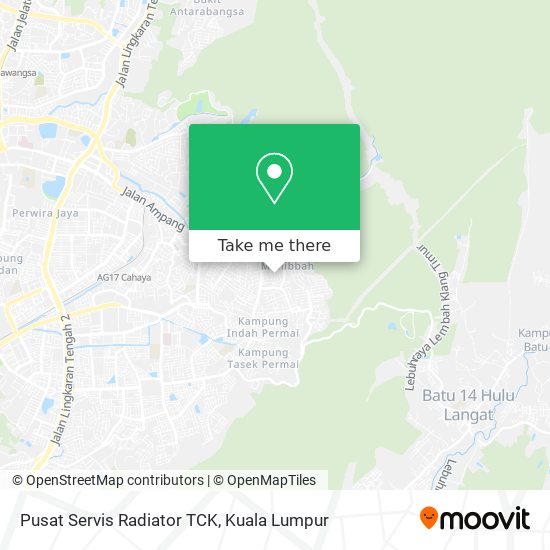 Pusat Servis Radiator TCK map