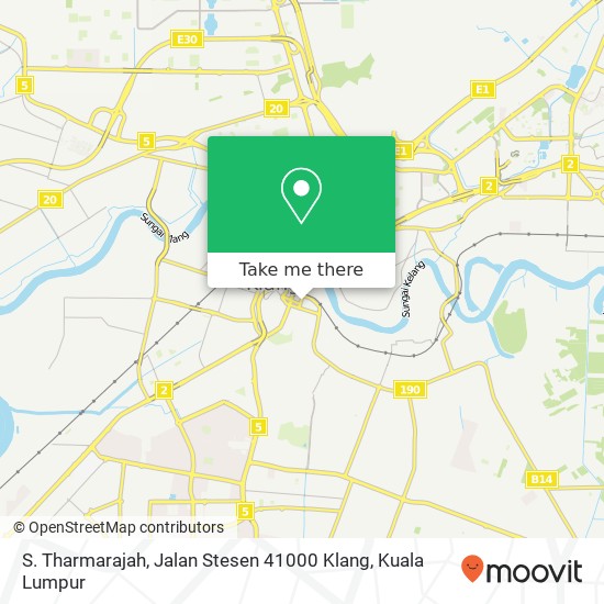 S. Tharmarajah, Jalan Stesen 41000 Klang map