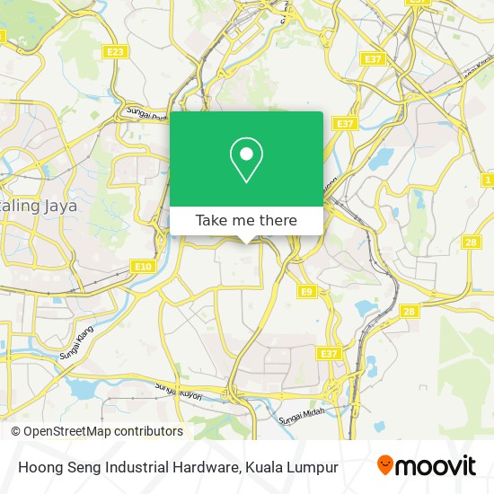 Peta Hoong Seng Industrial Hardware