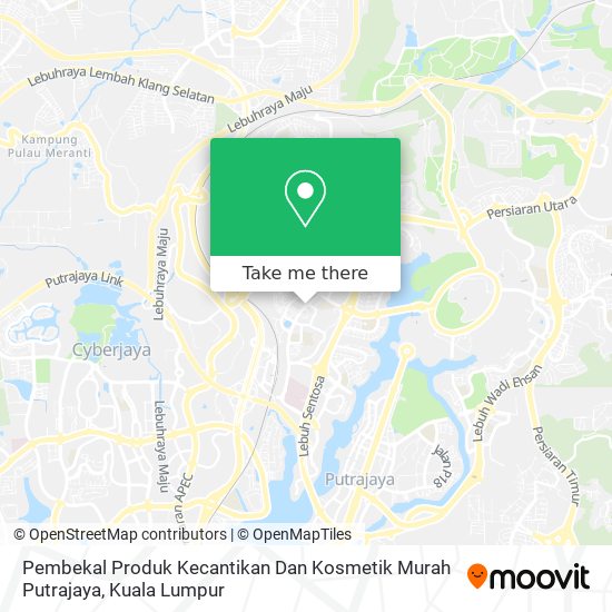 Pembekal Produk Kecantikan Dan Kosmetik Murah Putrajaya map