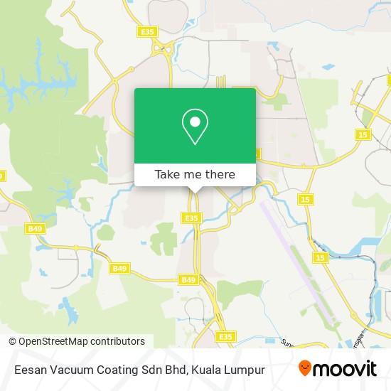 Eesan Vacuum Coating Sdn Bhd map