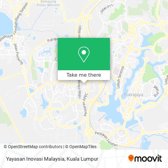 Yayasan Inovasi Malaysia map