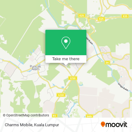 Charms Mobile map