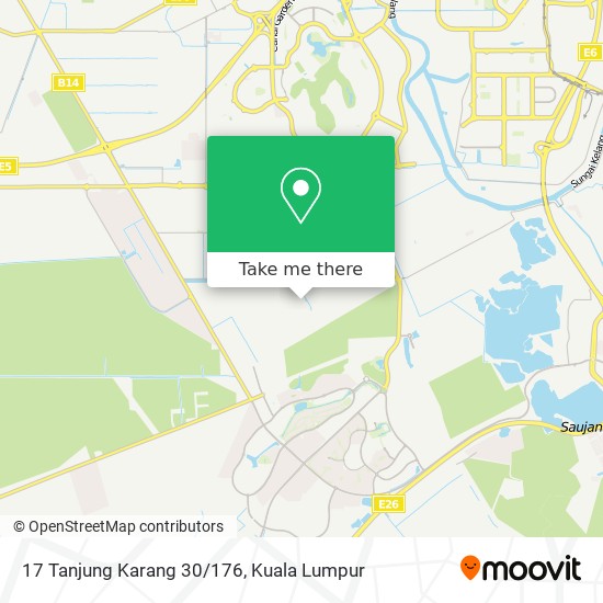 Peta 17 Tanjung Karang 30/176