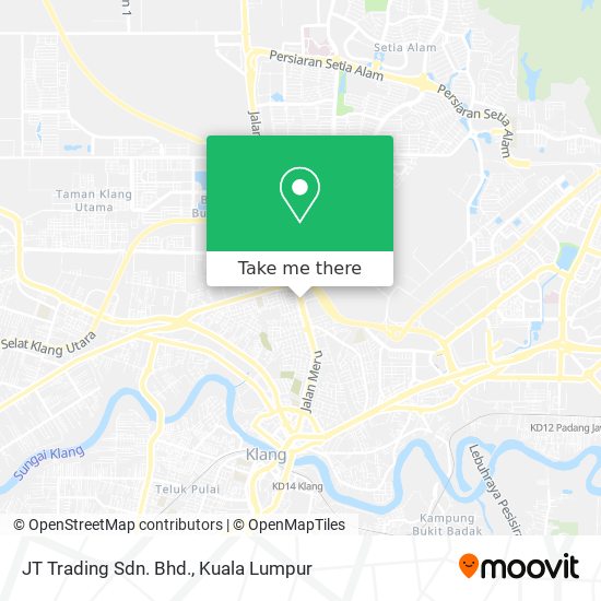 JT Trading Sdn. Bhd. map