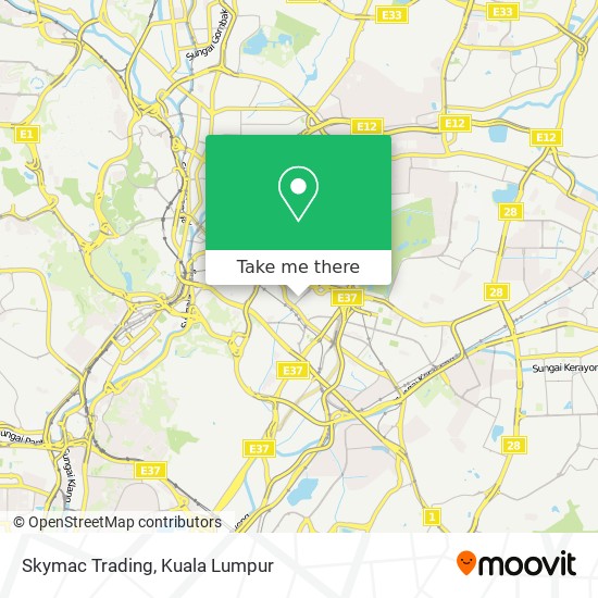 Skymac Trading map