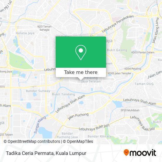Tadika Ceria Permata map