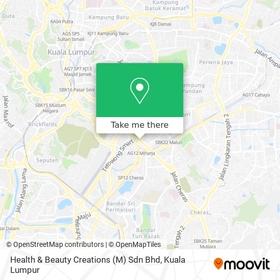 Health & Beauty Creations (M) Sdn Bhd map