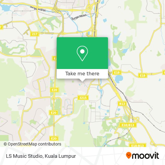 LS Music Studio map