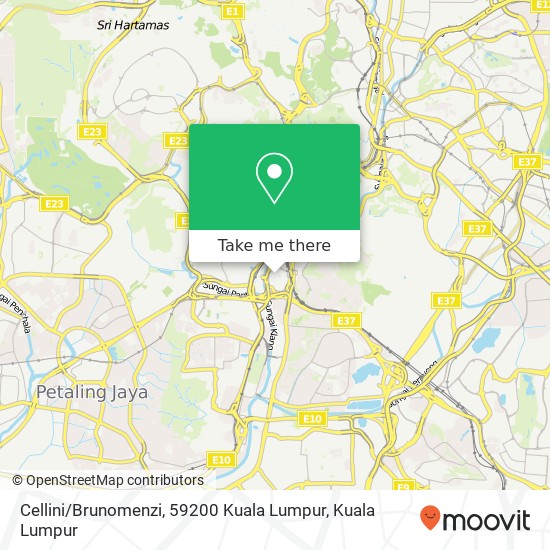 Cellini / Brunomenzi, 59200 Kuala Lumpur map