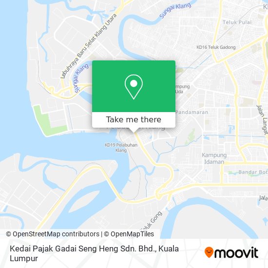 Peta Kedai Pajak Gadai Seng Heng Sdn. Bhd.