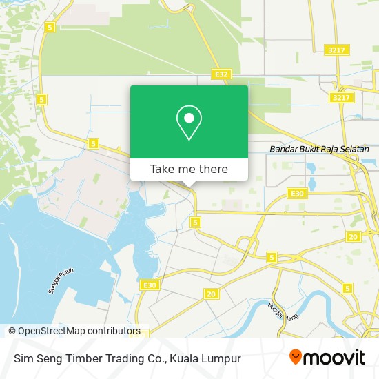 Sim Seng Timber Trading Co. map