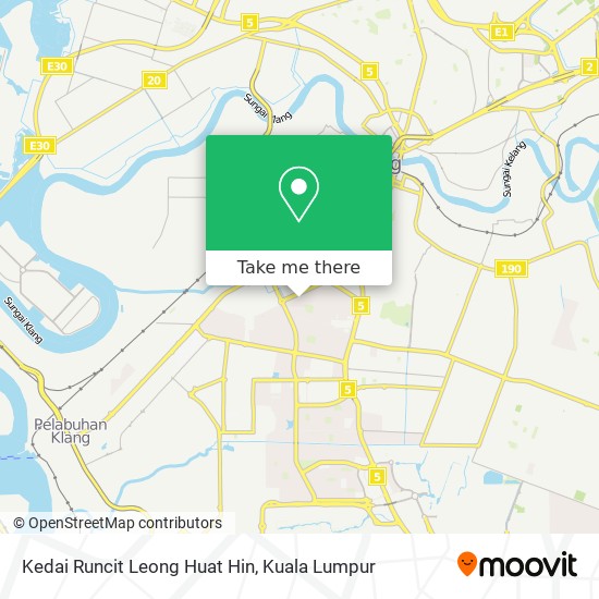 Kedai Runcit Leong Huat Hin map