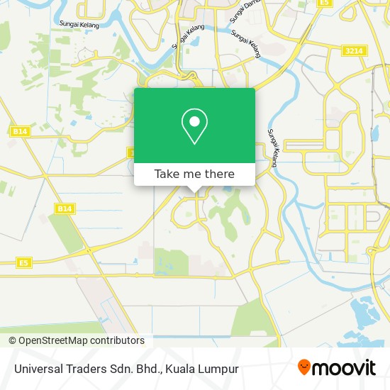 Universal Traders Sdn. Bhd. map