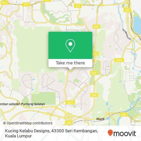 Kucing Kelabu Designs, 43300 Seri Kembangan map