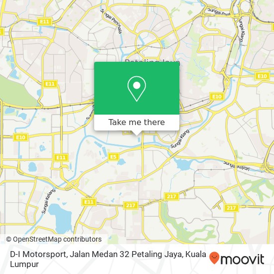 D-I Motorsport, Jalan Medan 32 Petaling Jaya map