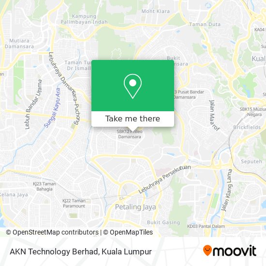 How To Get To Akn Technology Berhad In Petaling Jaya By Bus Or Mrt Lrt Moovit