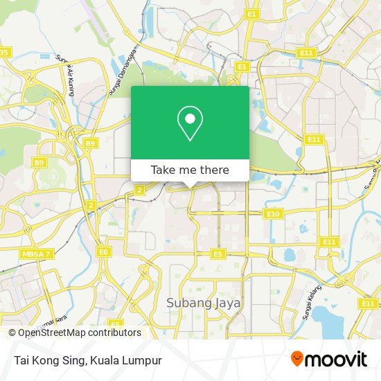 Tai Kong Sing map