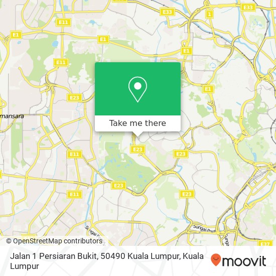 Jalan 1 Persiaran Bukit, 50490 Kuala Lumpur map