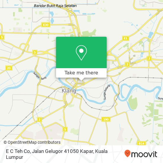 E C Teh Co, Jalan Gelugor 41050 Kapar map