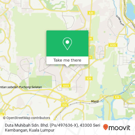 Peta Duta Muhibah Sdn. Bhd. (Ps / 497636-X), 43300 Seri Kembangan
