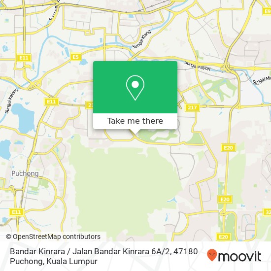Bandar Kinrara / Jalan Bandar Kinrara 6A / 2, 47180 Puchong map