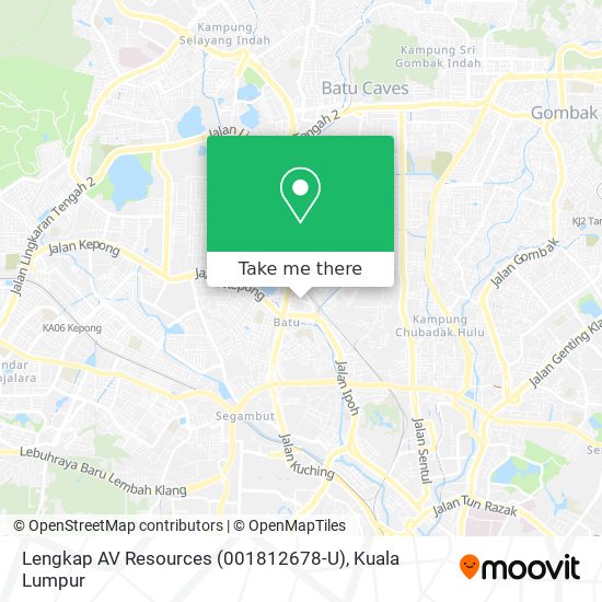 Lengkap AV Resources (001812678-U) map