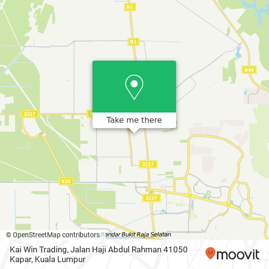 Kai Win Trading, Jalan Haji Abdul Rahman 41050 Kapar map