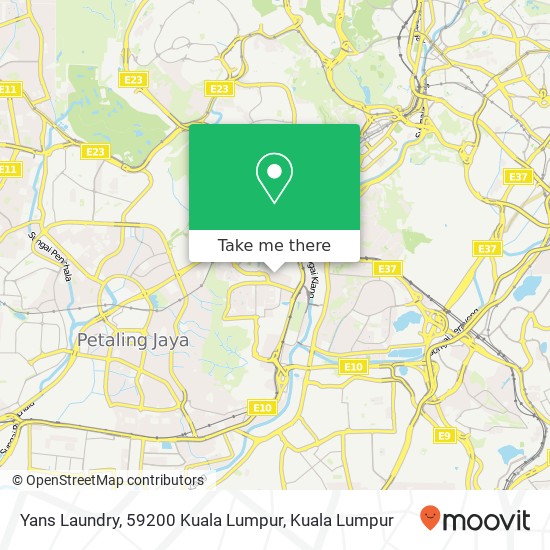 Yans Laundry, 59200 Kuala Lumpur map