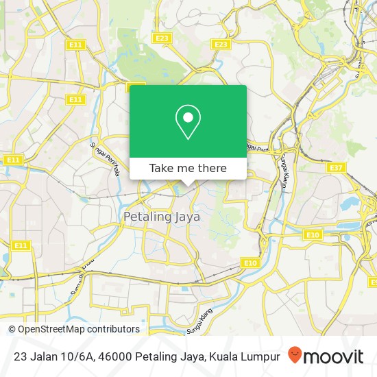 Peta 23 Jalan 10 / 6A, 46000 Petaling Jaya