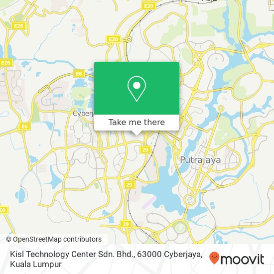 Kisl Technology Center Sdn. Bhd., 63000 Cyberjaya map