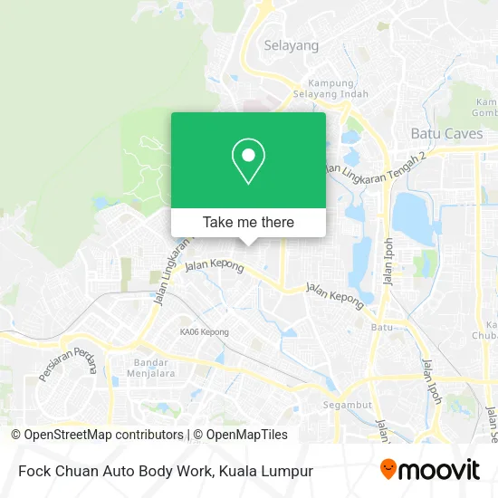 Fock Chuan Auto Body Work map